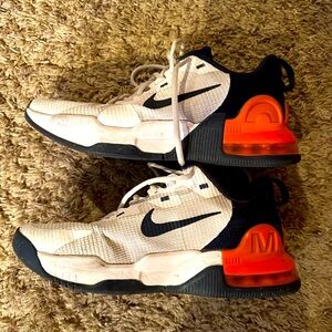 Nike Navy and Orange Sneakers